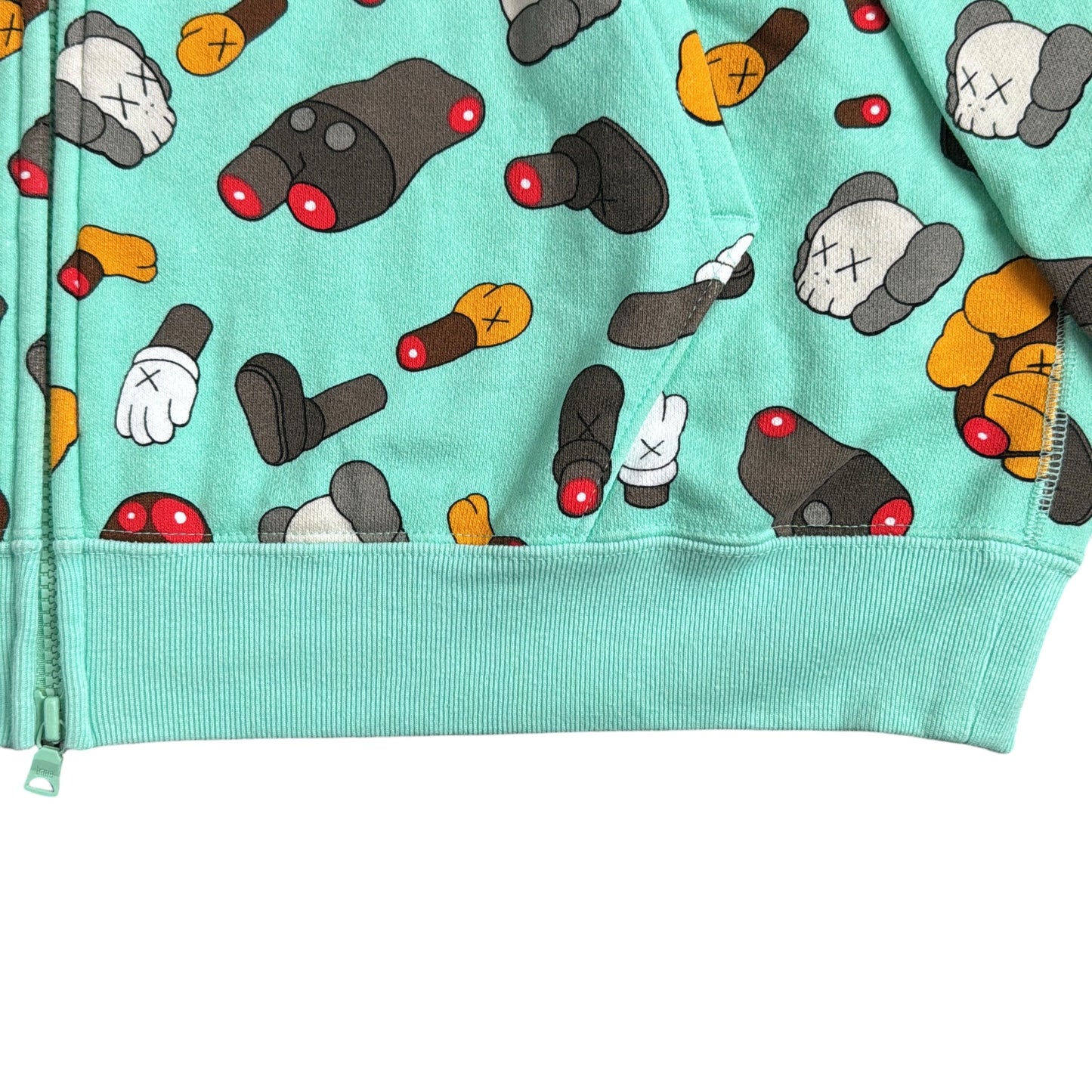 2005 Bape x kaws slaughter camo hoodie (Medium)