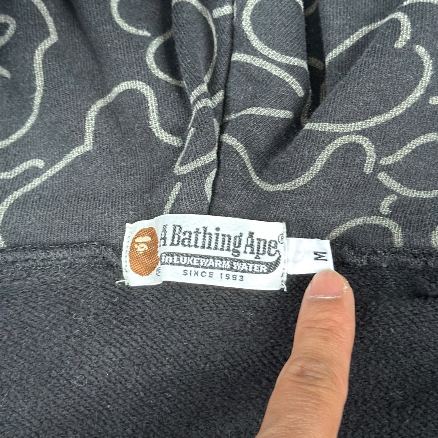 2012 Bape line camo hoodie (Medium)