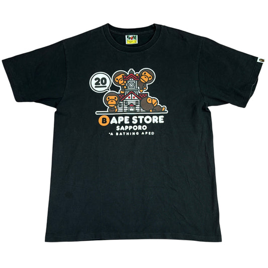 2021 Bape store Sapporo 20th Ann. Tee (Large)