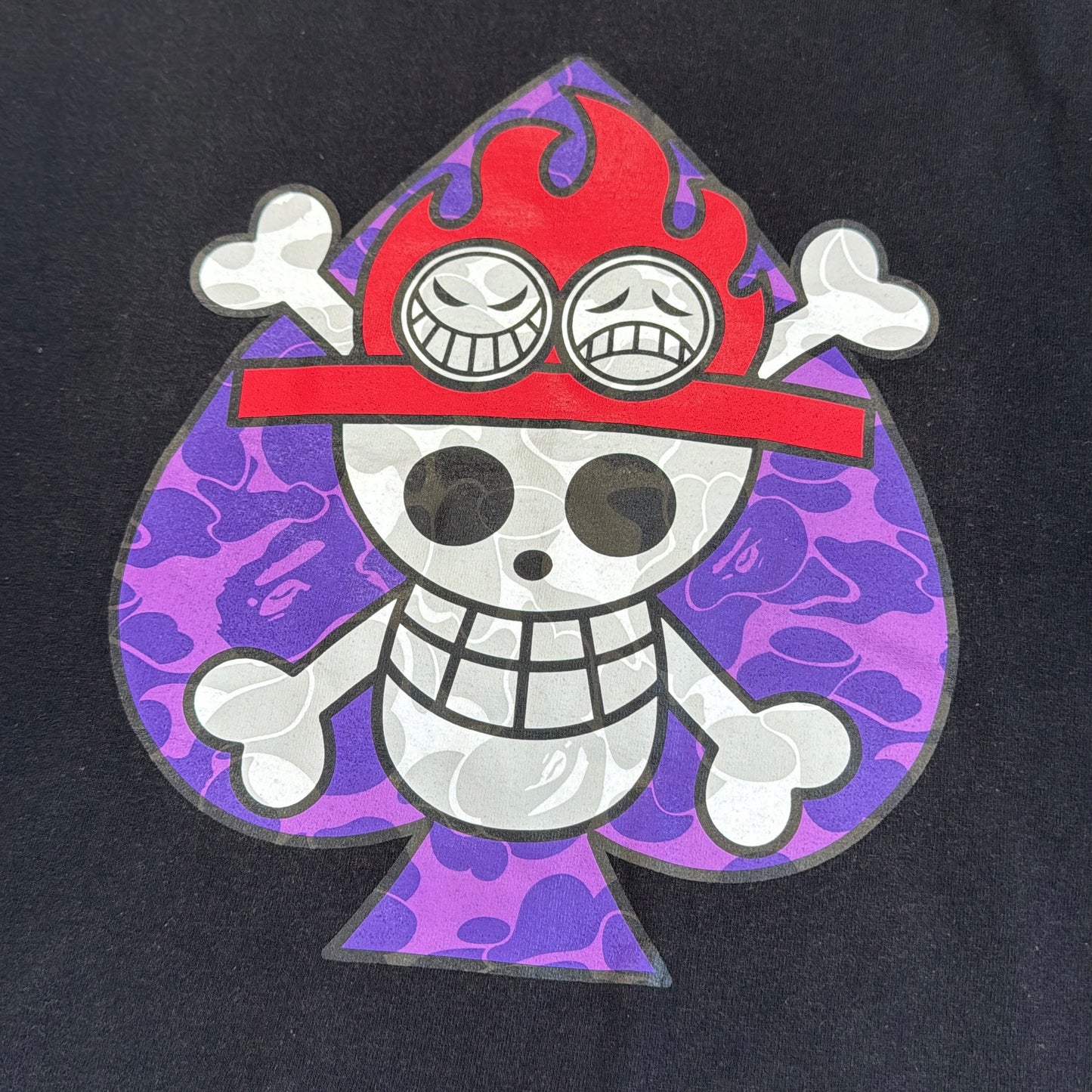 2012 Bape x ONE PIECE tee (Large)