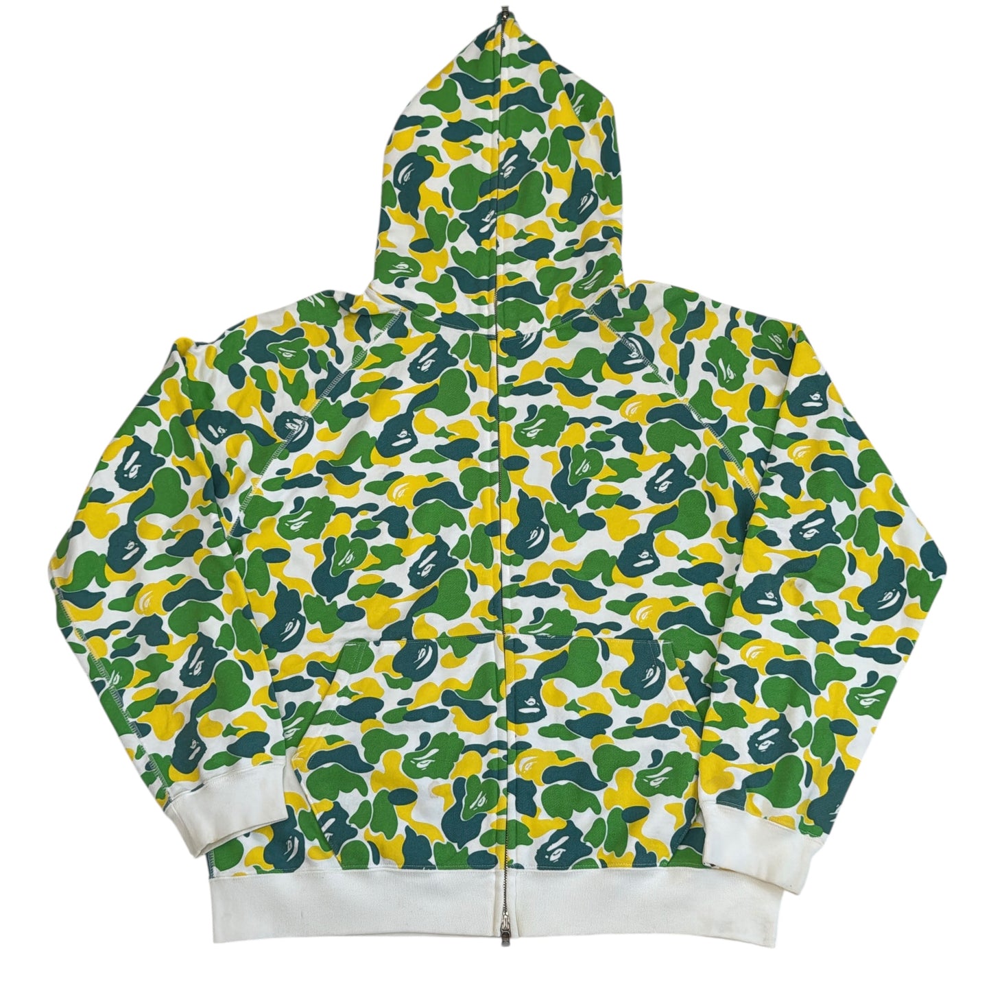 2006 Bape store Hong Kong store open camo hoodie (Medium)