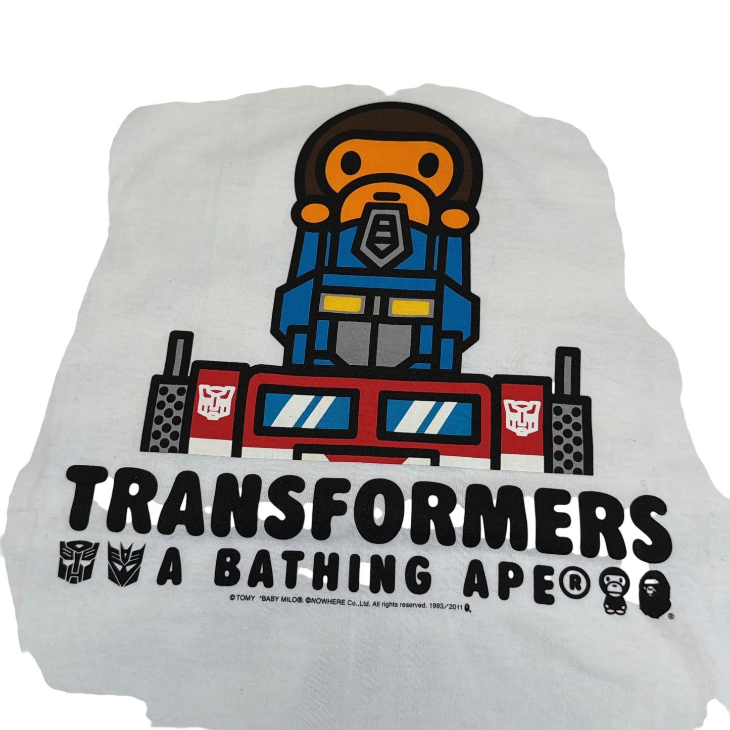 2011 Bape x transformers Optimus prime tee (Large)