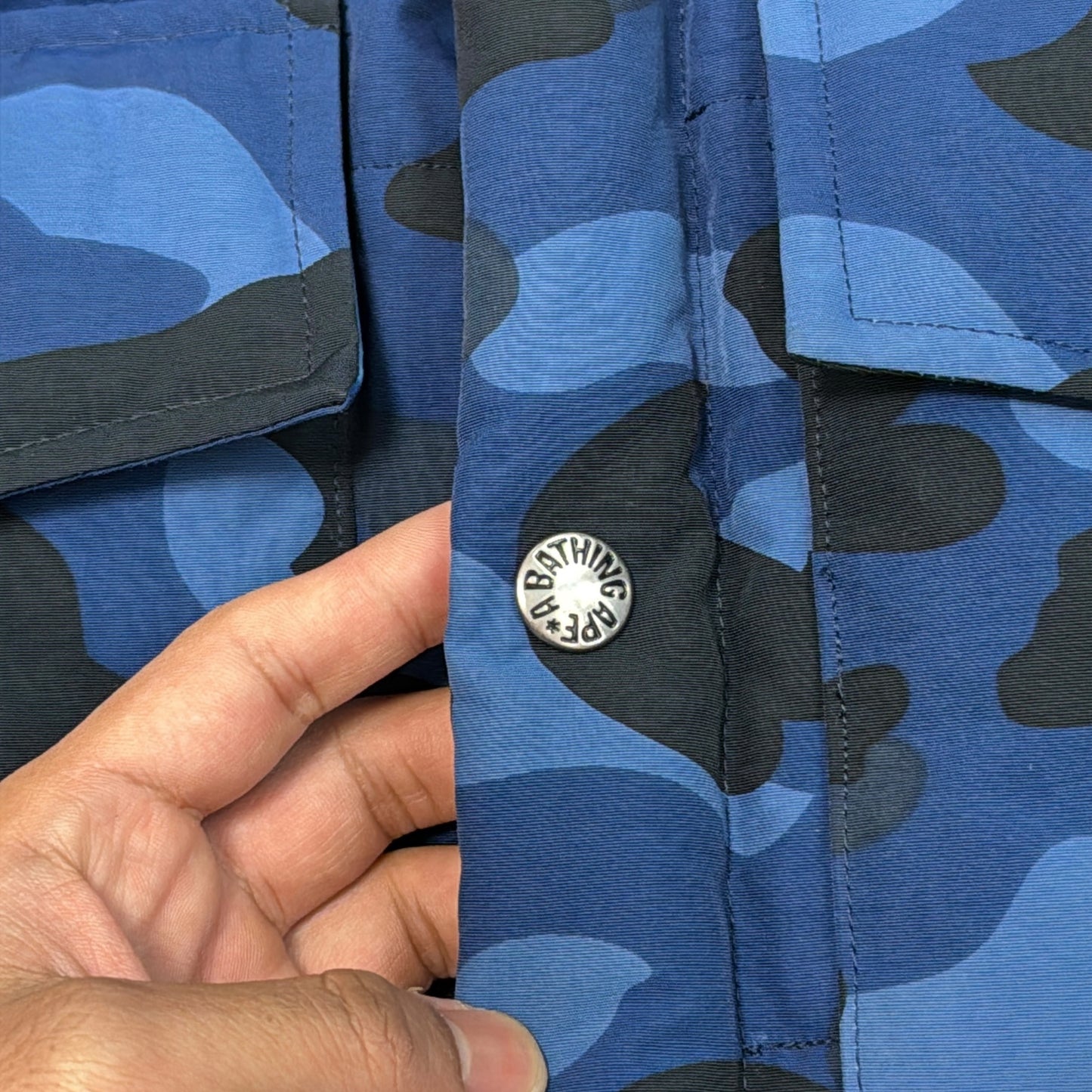 2005 Bape fur hood puffer jacket (XS)