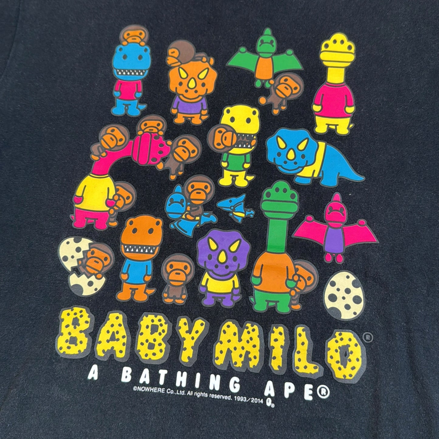 2014 Baby Milo dinosaur tee (Medium)