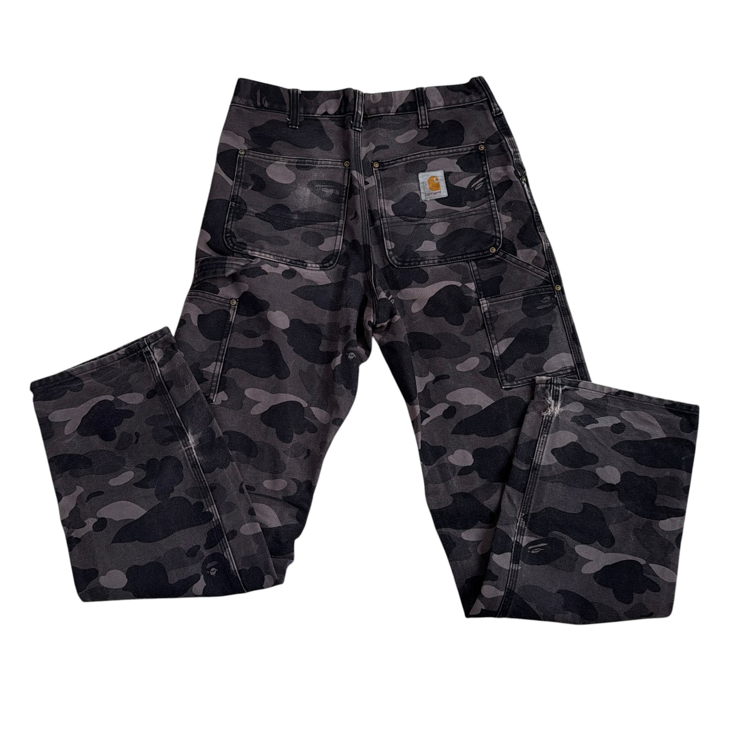 2005 BAPE x Carhartt work pants (Small)