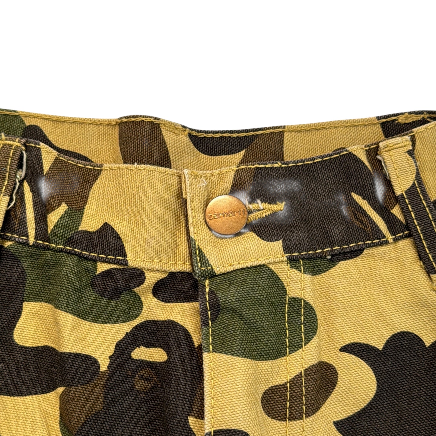2005 Bape x Carhartt pants (Medium)