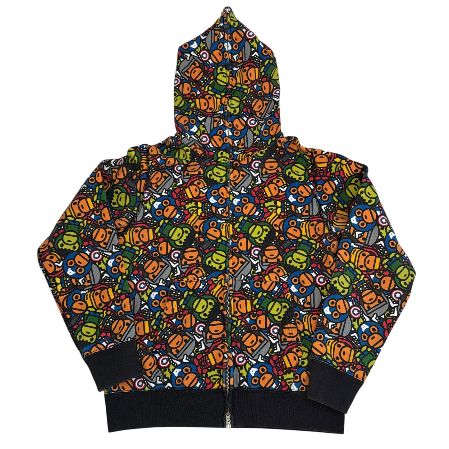 2012 Bape x marvel hoodie (Medium)