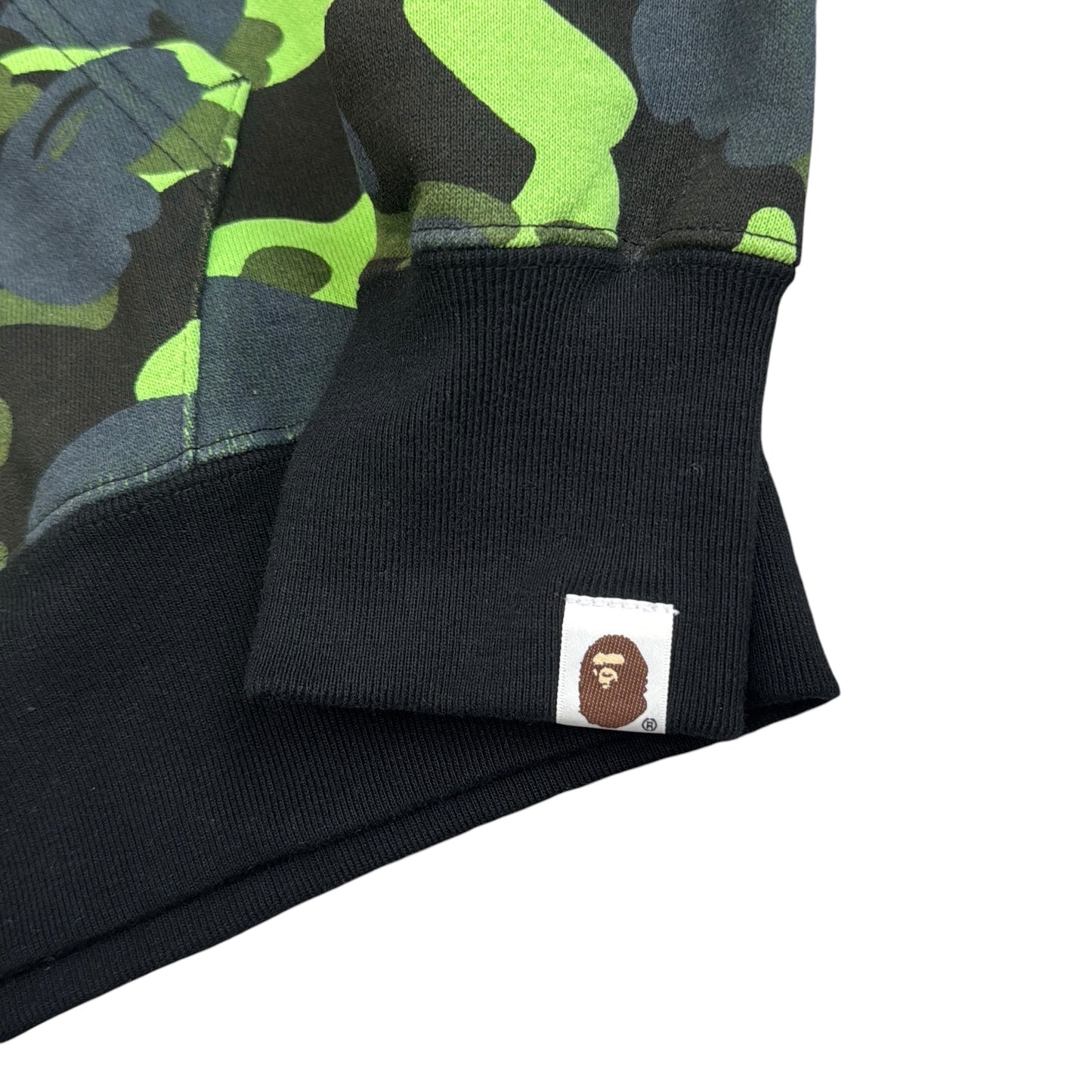 2016 Bape radioactive camo hoodie (Large)