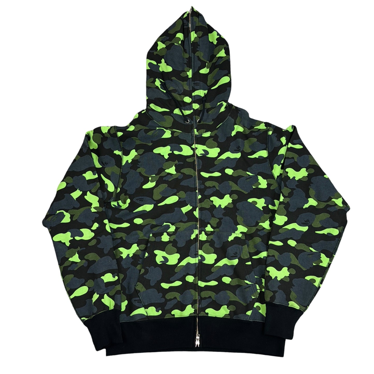 2016 Bape radioactive camo hoodie (Large)
