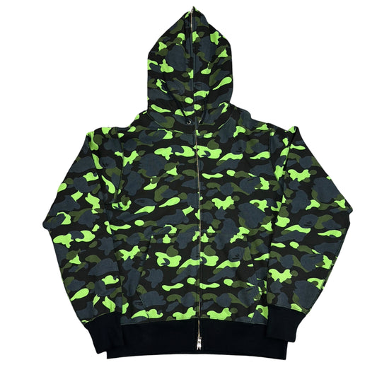 2016 Bape radioactive camo hoodie (Large)