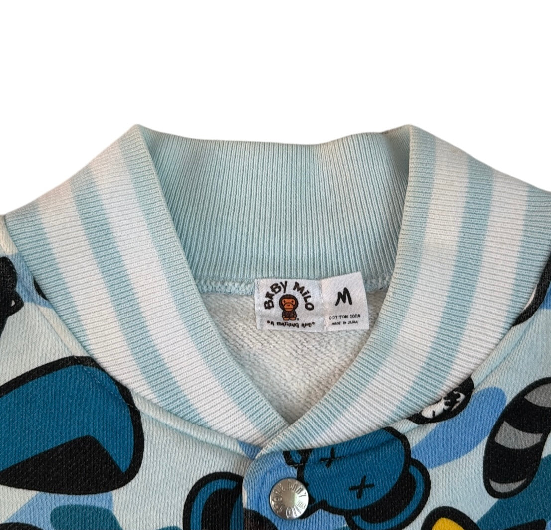 2005 Bape x kaws cardigan (Medium)