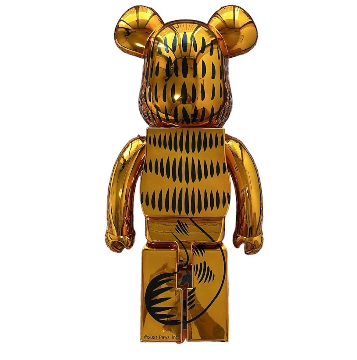 2021 Medicom x Garfield chrome be@rbrick (1000%)