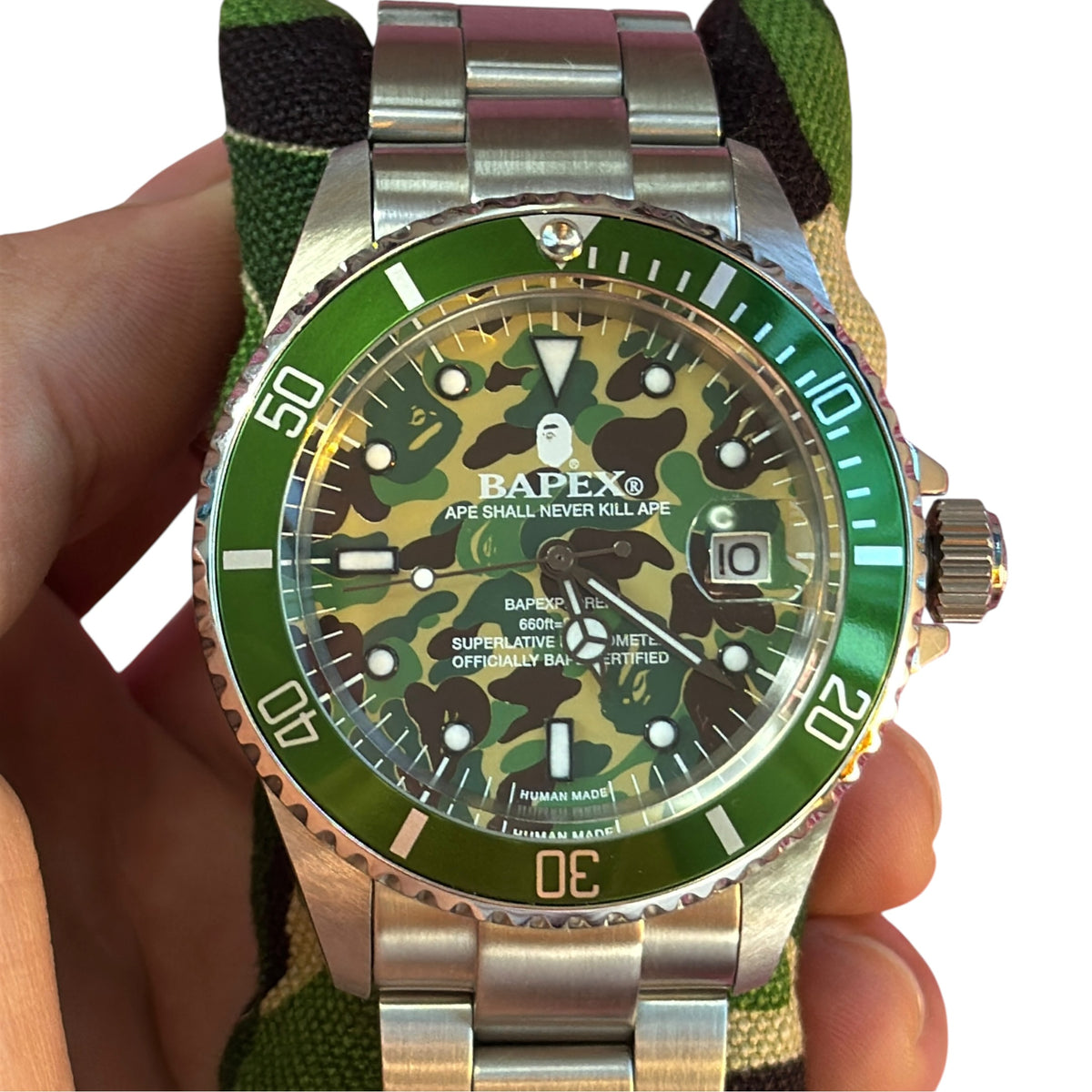 2006 Bape og green camo Bapex