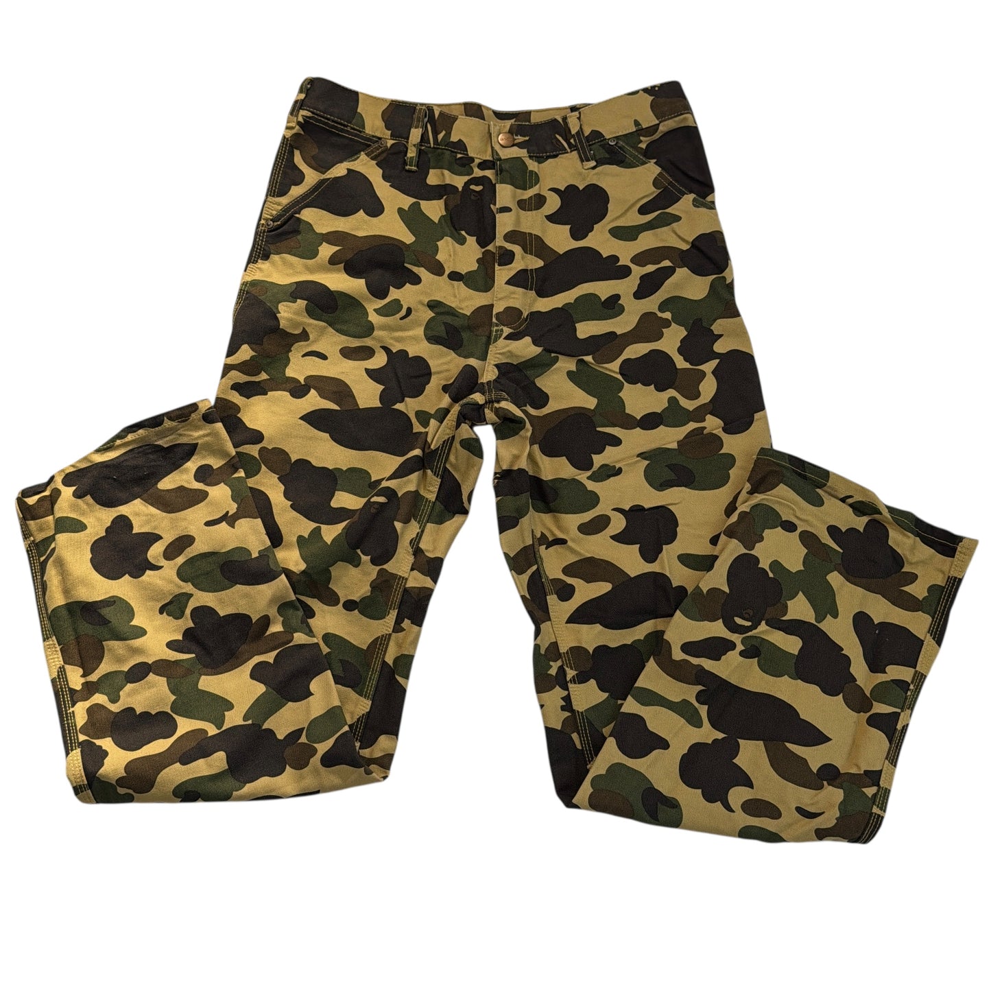 2005 Bape x Carhartt pants (Medium)