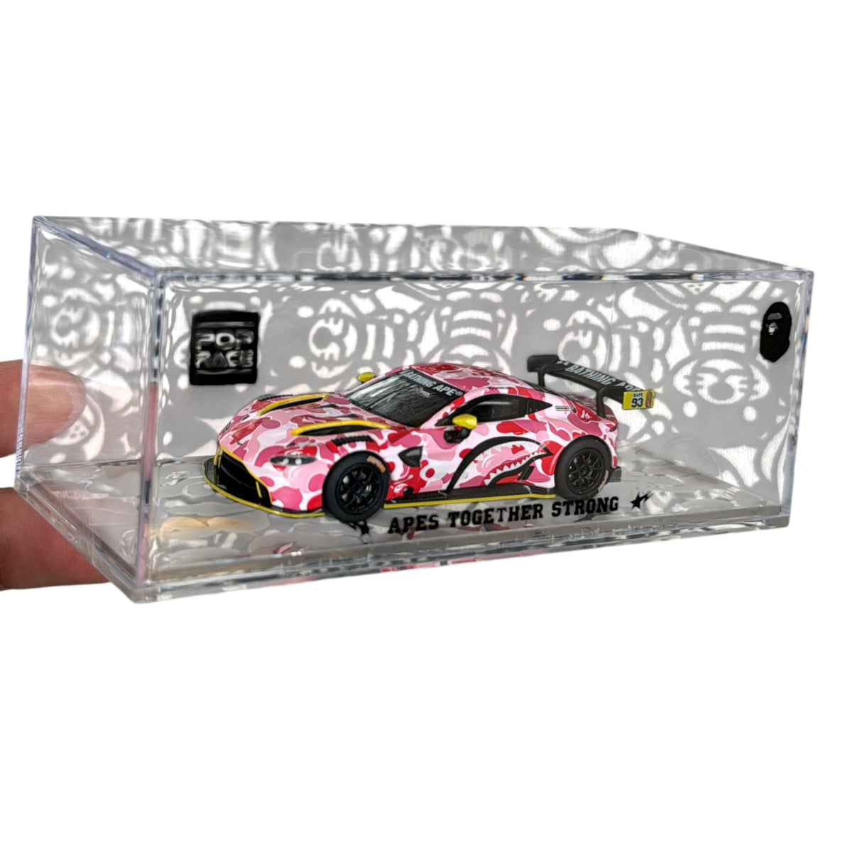 2022 Bape x Aston Martin x pop race car figure