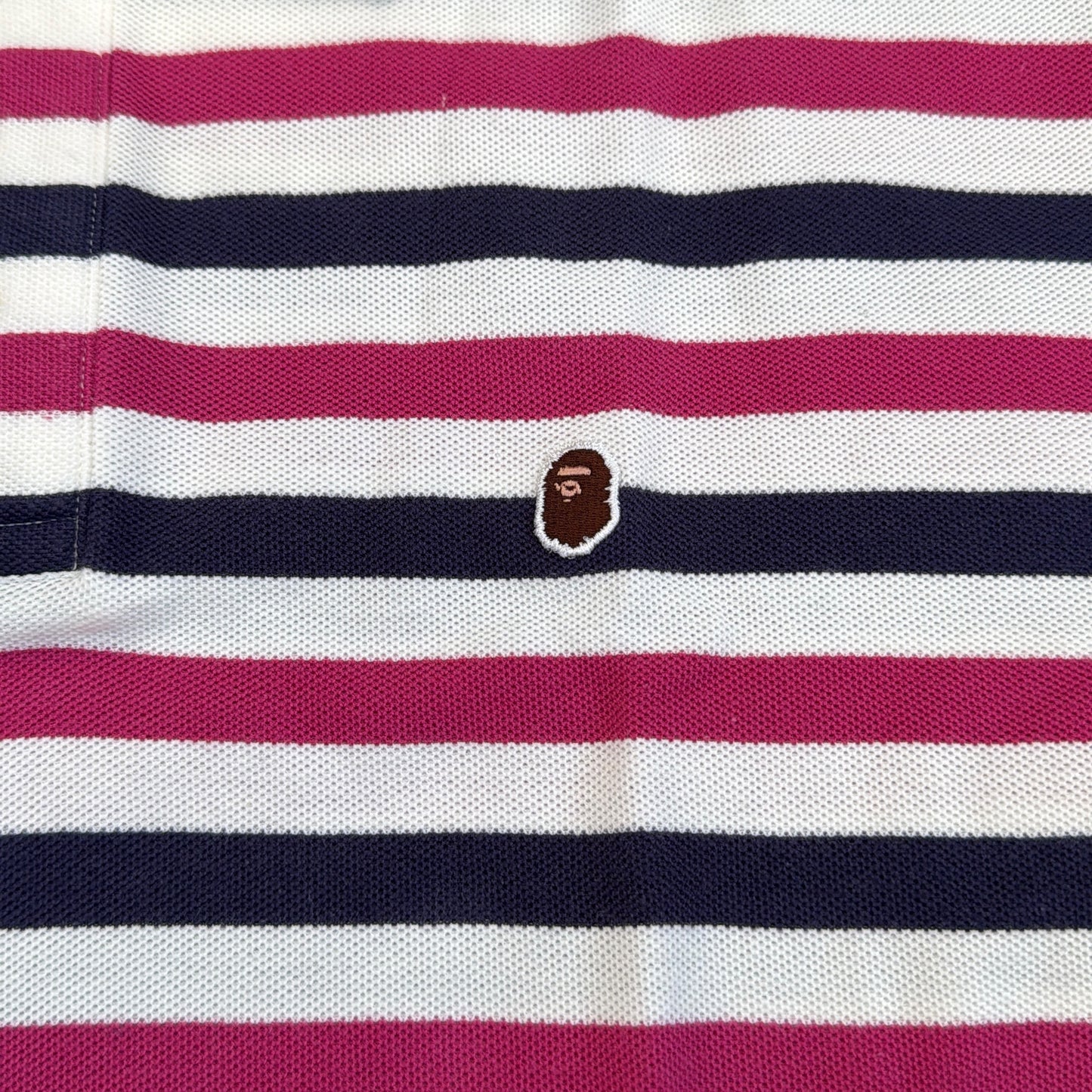2006 Bape stripe polo (Large)