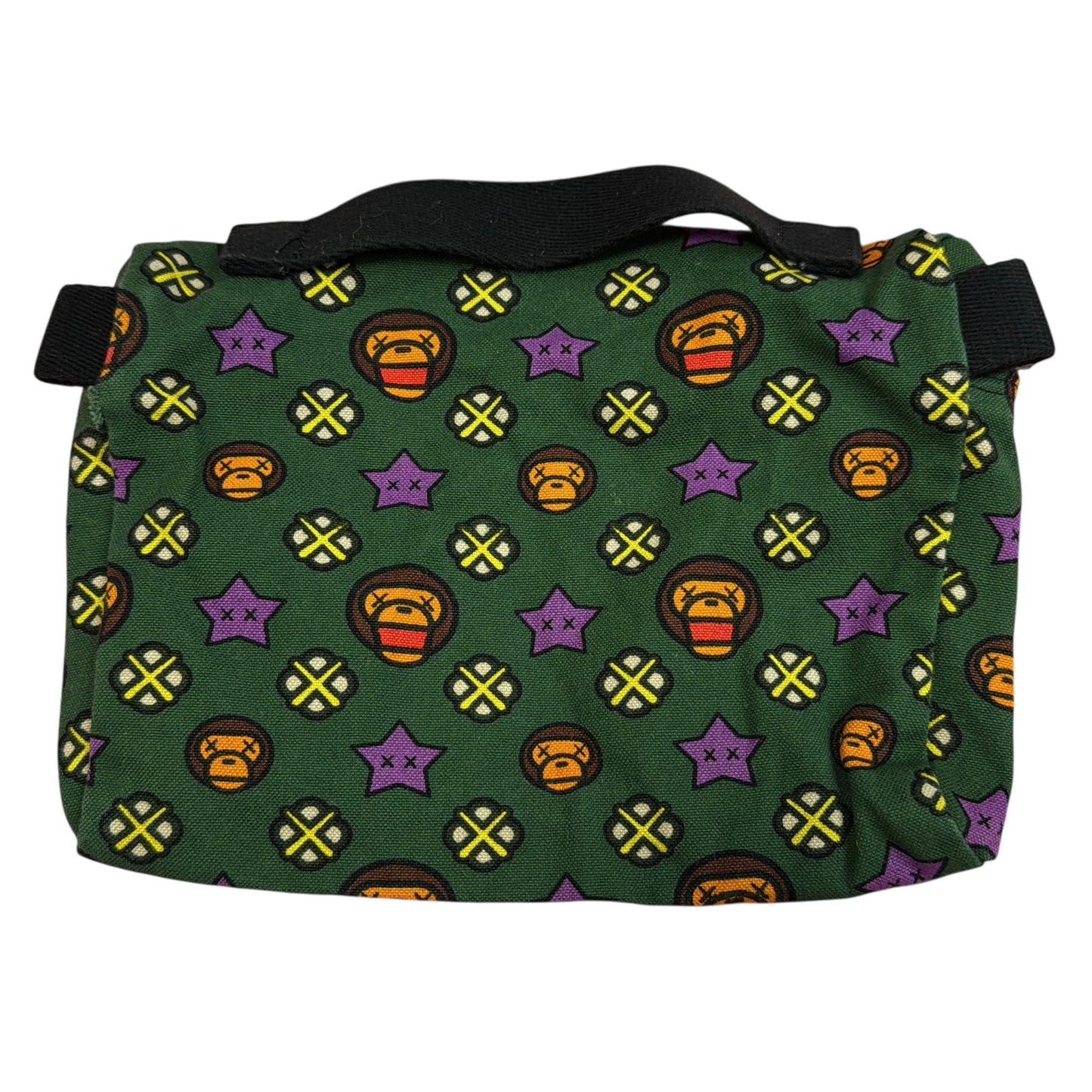 2005 Bape x kaws monogram pouch