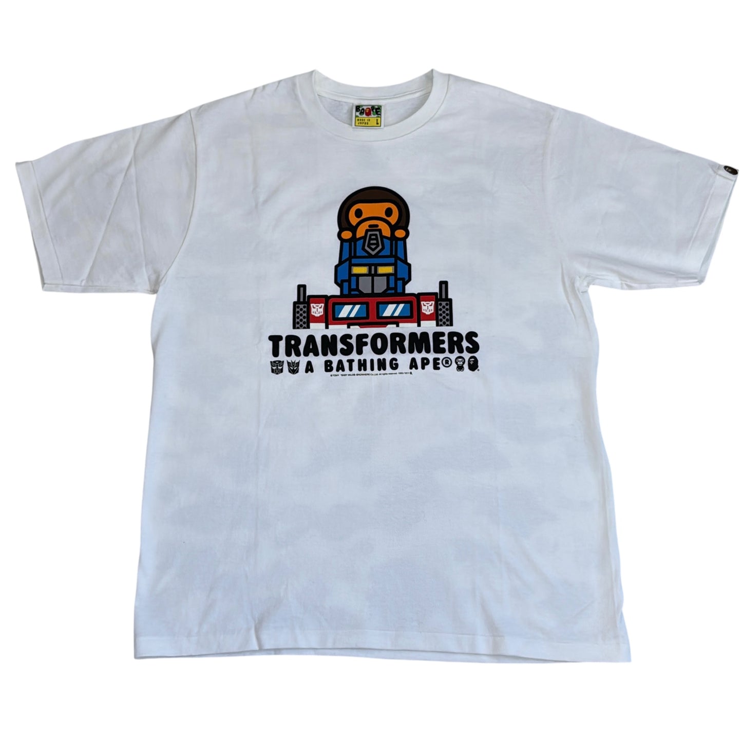 2011 Bape x transformers Optimus prime tee (Large)