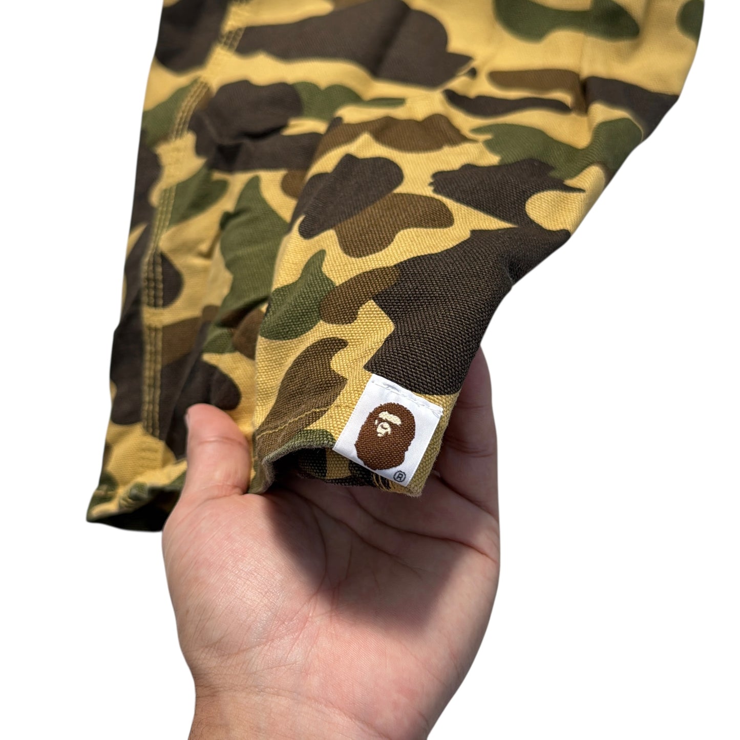 2005 Bape x Carhartt pants (Medium)