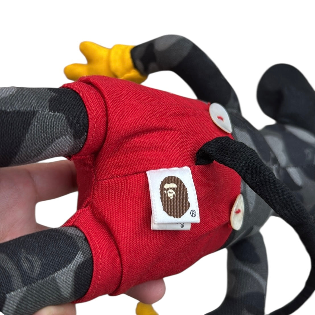 2008 Bape x Disney Mickey Mouse plush