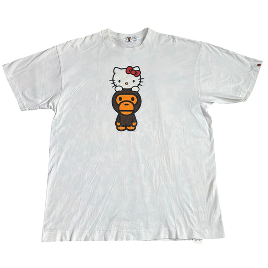 2005 BAPE x hello kitty tee (XL)