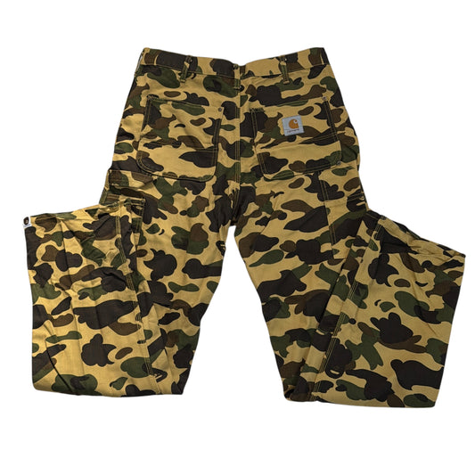 2005 Bape x Carhartt pants (Medium)