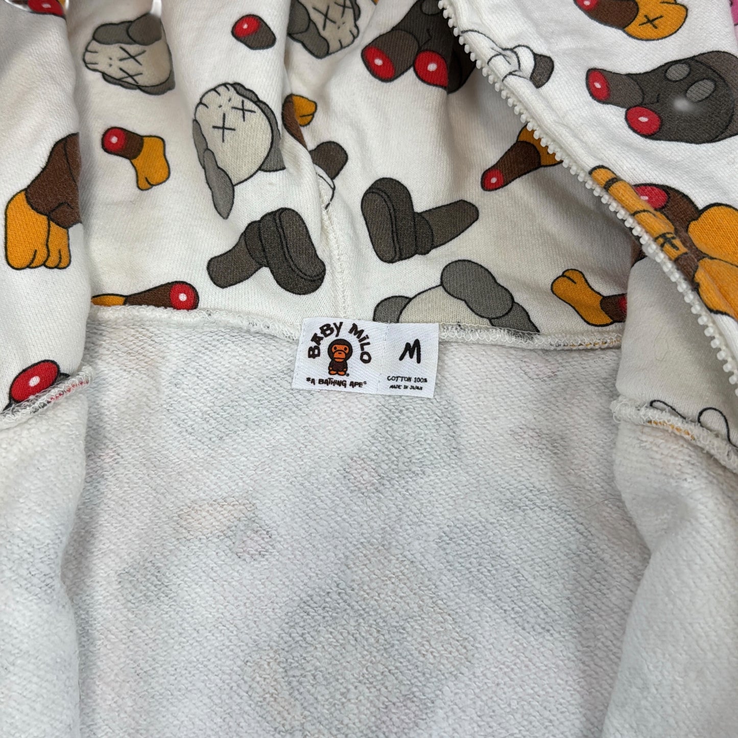2005 Bape x kaws slaughter camo hoodie (Medium)