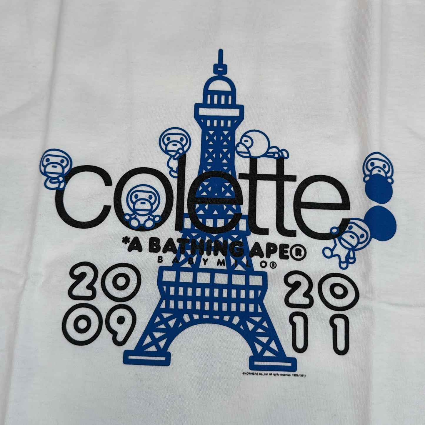 2011 Bape x Colette tee shirt (Large)
