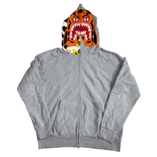 2009 BAPE store Kumamoto exclusive Tiger hoodie (Large)