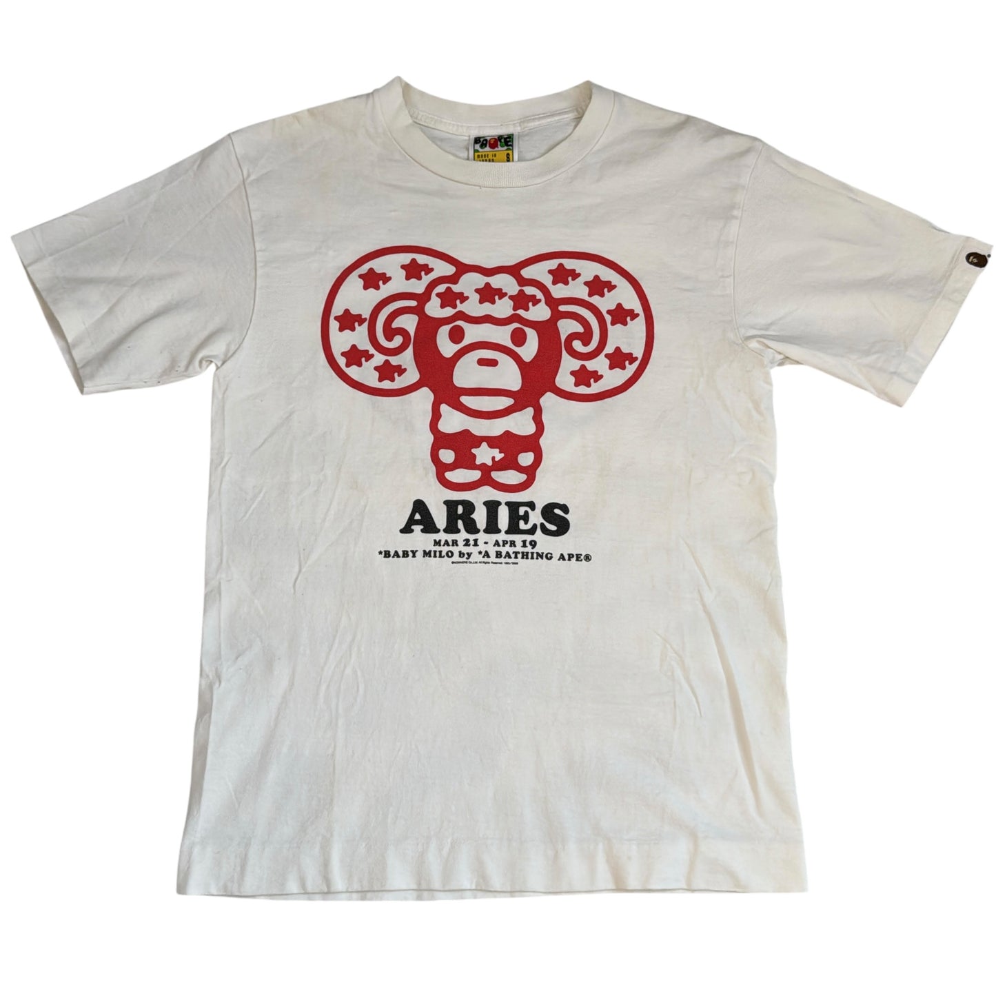 2009 Bape “Aries” zodiac tee (Small)