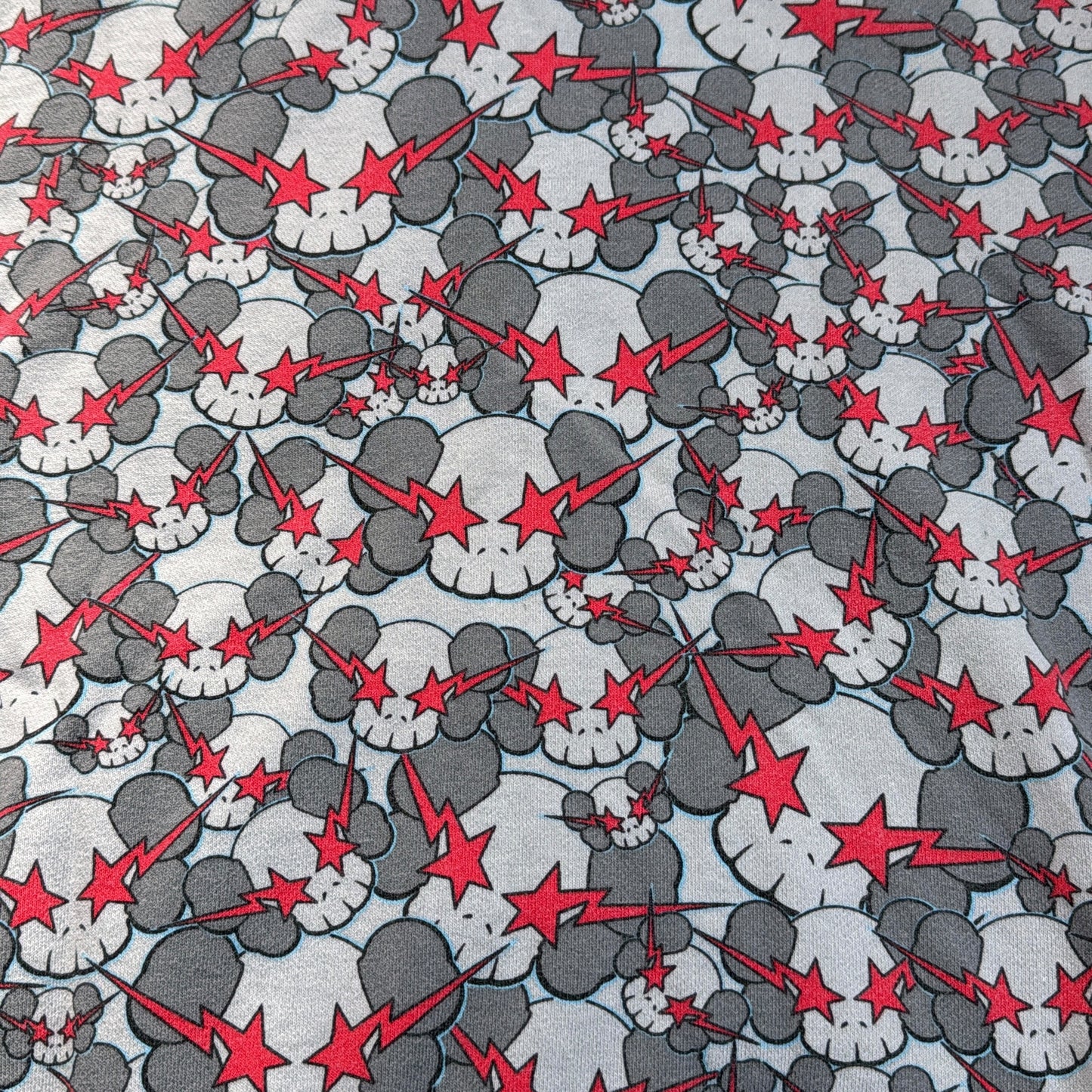 2001 Bape x kaws skullsta hoodie (Small)
