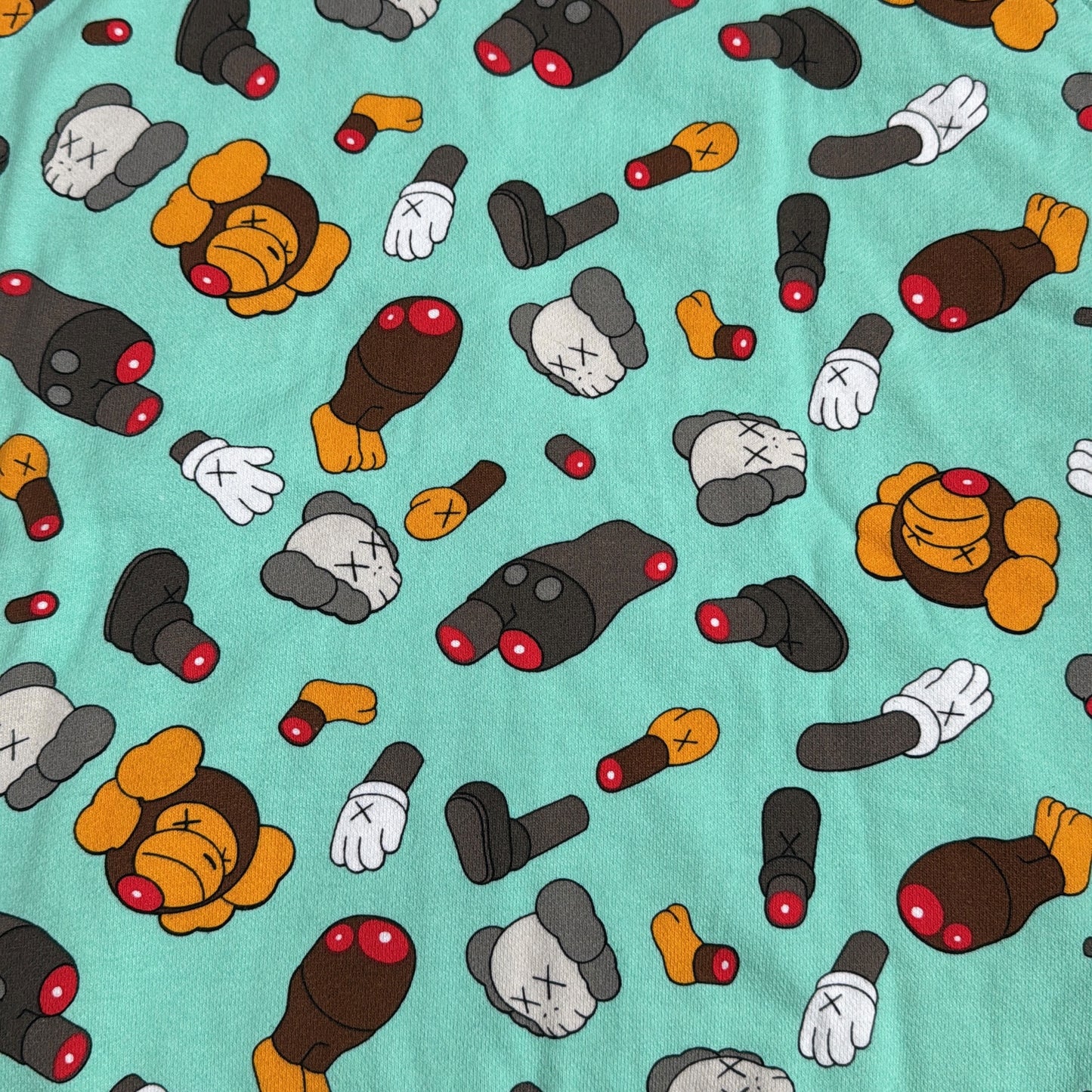 2005 Bape x kaws slaughter camo hoodie (Medium)