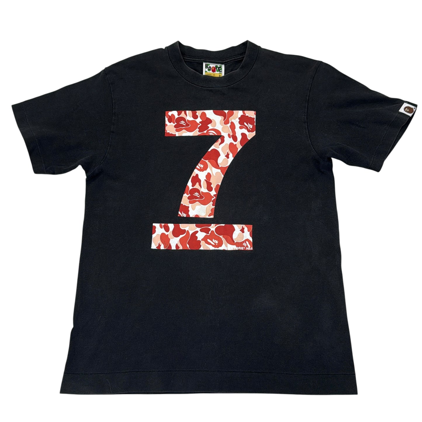 2011 Bape store Hiroshima 7th Ann. Tee (Small)