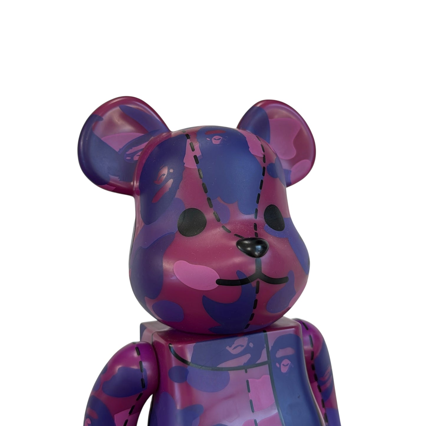 2007 Bape purple camo 400% bearbrick