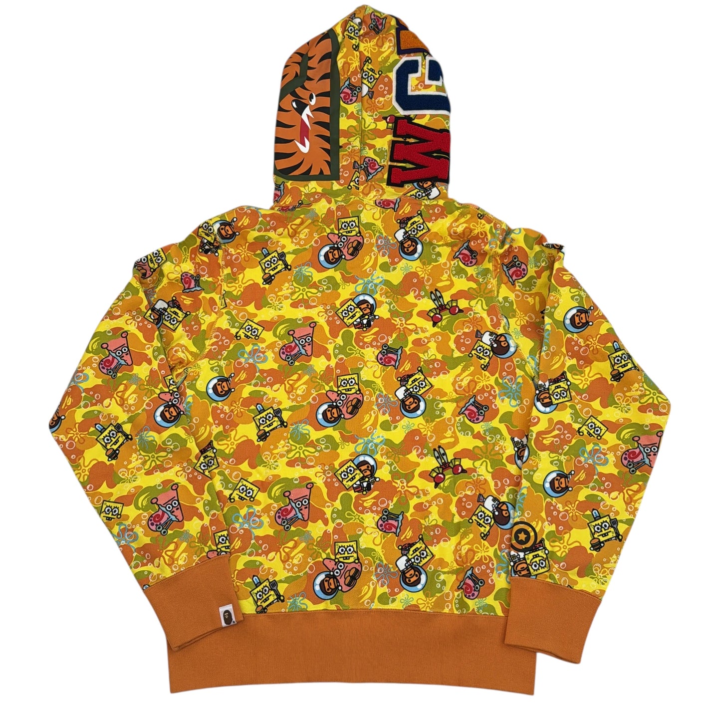 2014 Bape x SpongeBob shark hoodie (Medium)