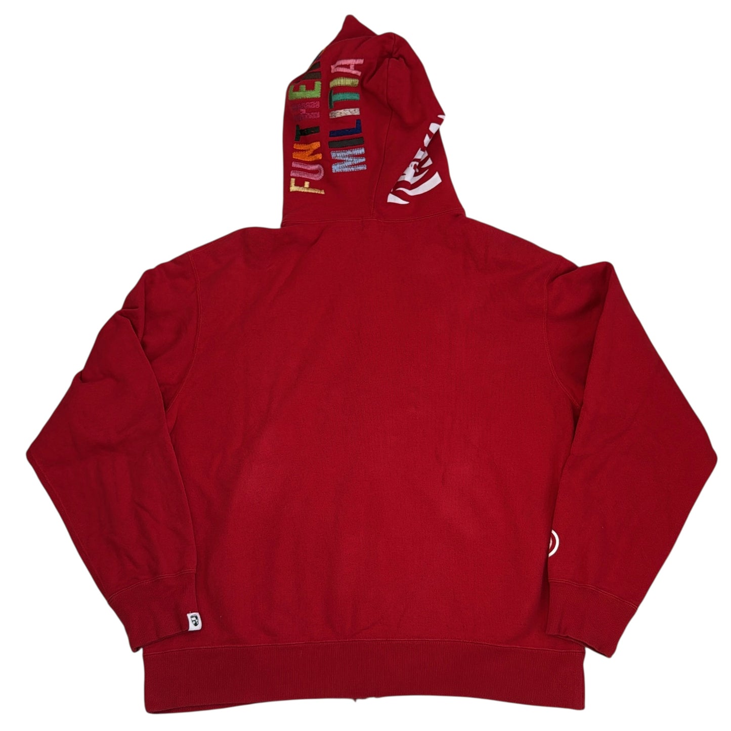 2005 Bape red tiger hoodie (Large)
