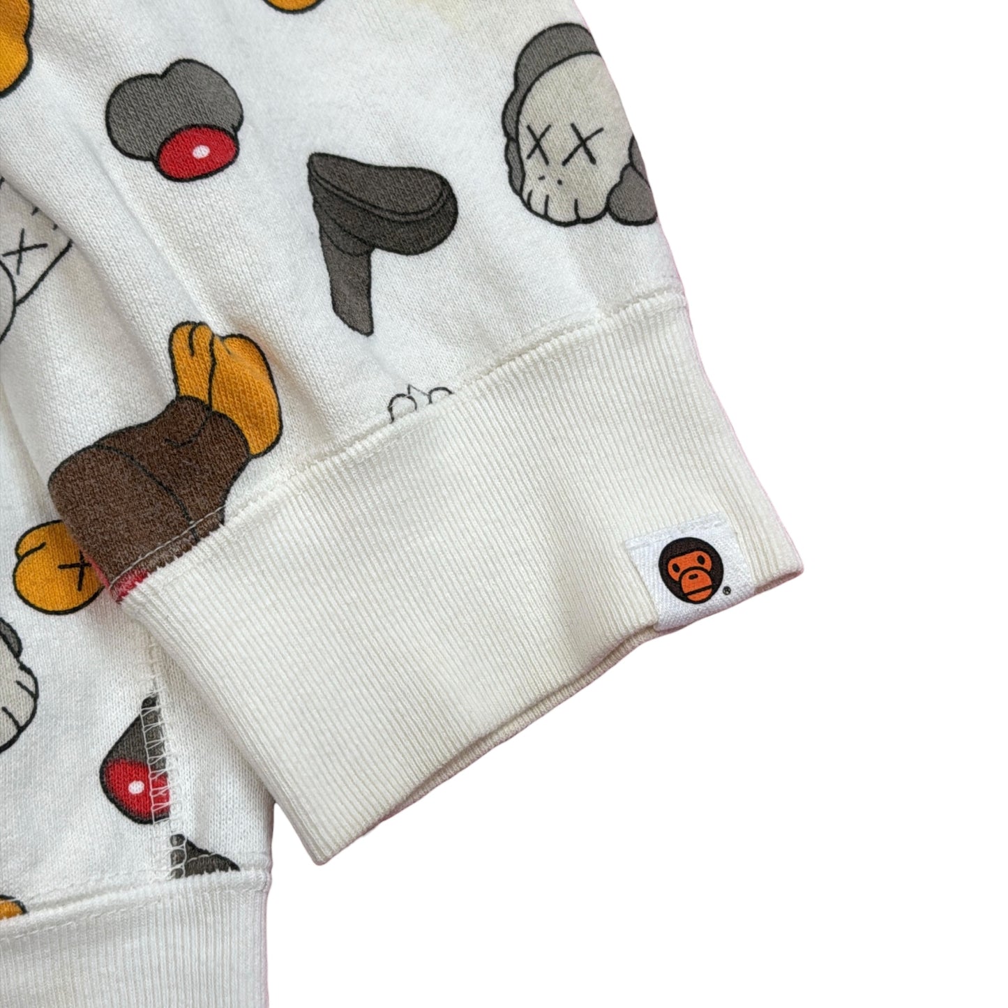 2005 Bape x kaws slaughter camo hoodie (Medium)