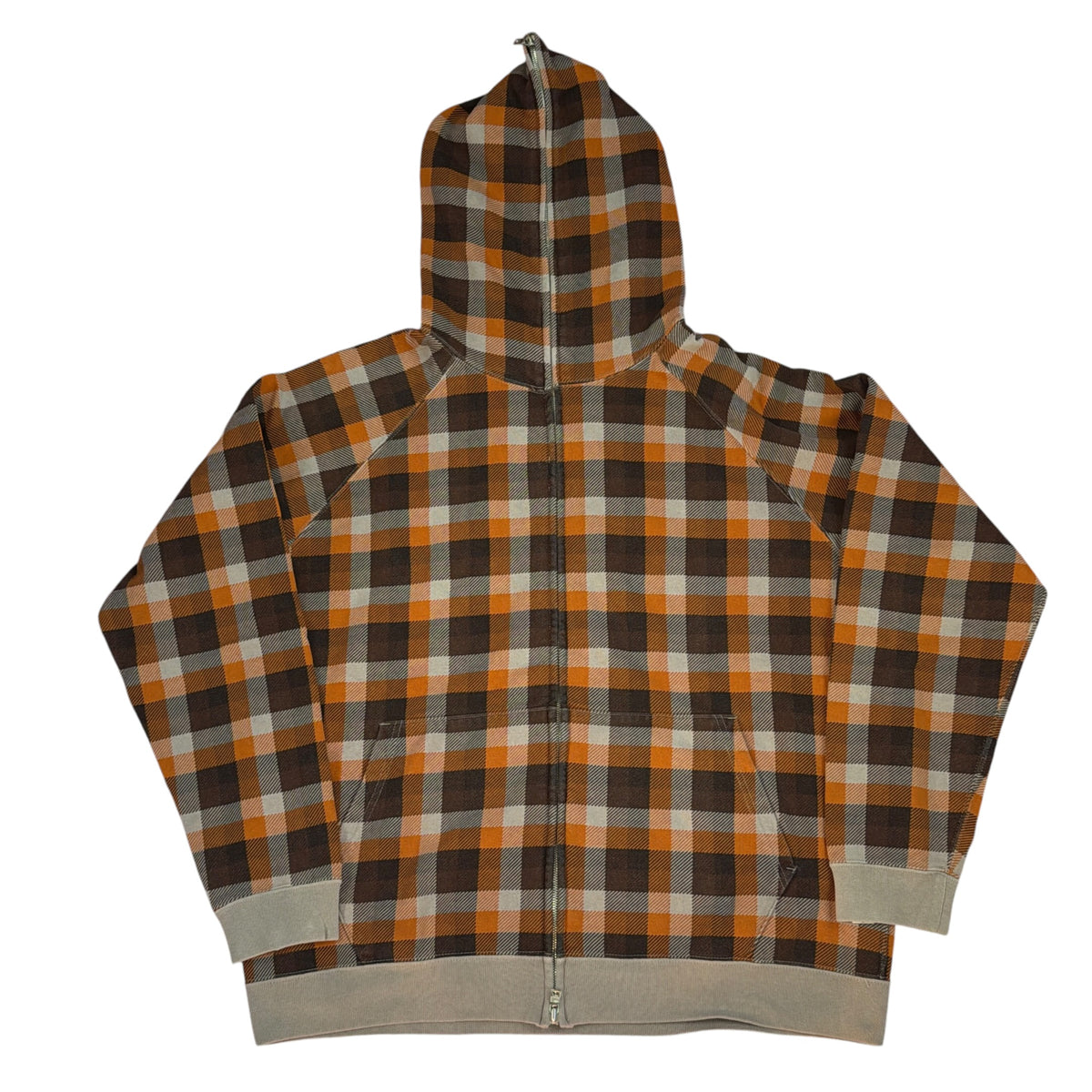 2007 Bape plaid hoodie (Large)