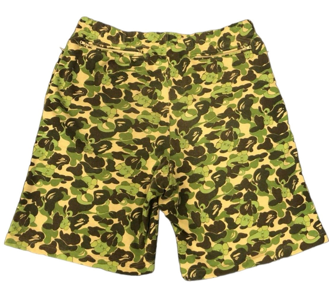 2001 Bape x kaws shorts (Large)